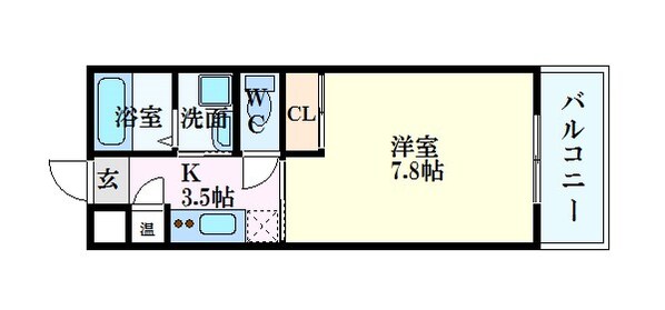 エネピア国泰寺の物件間取画像